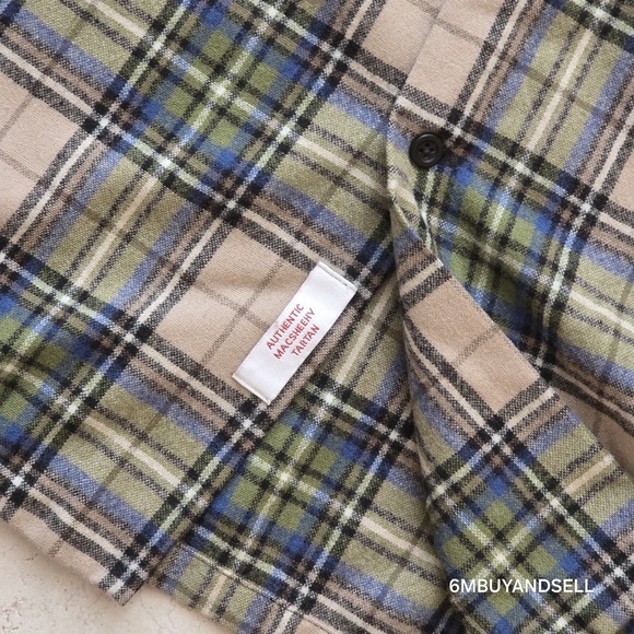 Pendleton‎ Rider Shirt Mens M MacSheehy Tartan Plaid Virgin Wool USA - Picture 8 of 13